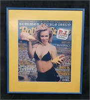 Framed Rolling Stone Jenny McCarthy Cover