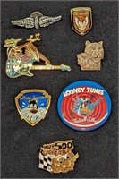 7 Looney Tunes Trans AM Boy Scout Race Pins