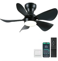 Kviflon, Ceiling Fans with Lights and Remote Contr