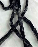 Black Onyx Rectangle Beads Onyx Beads