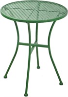 Metal Round Patio Table  Green (Coffee Table)