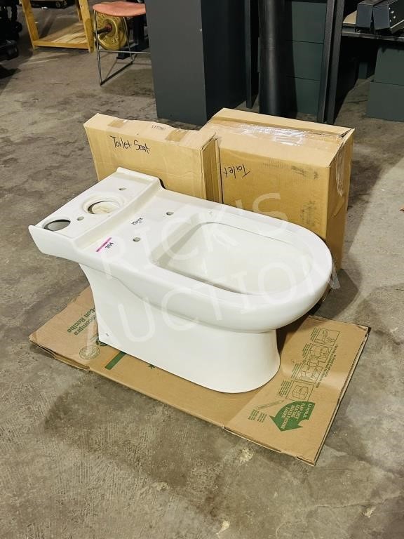 pfister new toilet - bowl, tank & seat
