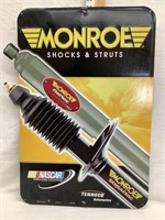 Modern Monroe Shocks & Struts NASCAR Metal Adv.