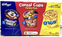 Kellogg’s Cereal Cups Variety Pack Bb 2024 Sept
