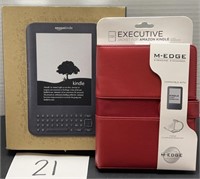 Kindle Reader (not tablet) & case