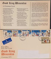 Christmas 1973 Good King Wenceslas British First D