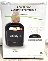 Infinity X1 20 V Power Vac (open Box)