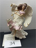 Vintage Lenox millennium blessing angel; see pics