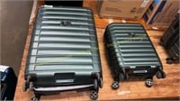 Delsey Paris Green 2pc Hardside Luggage set
