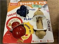Strong  & Fun flavored dog toys