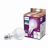 SM4157  Philips LED Smart 100W Light Bulb, Dimmabl