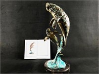 Limited Edition 21" Bronze Sculpture By William Ar