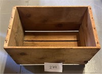 Vintage Wood Produce Crate
