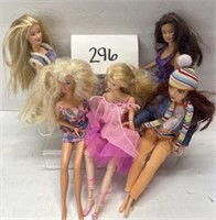 Barbie doll box lot
