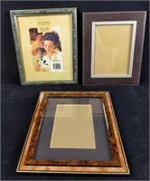 Three Stylish Frames 5x7 8x10