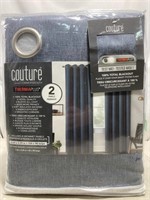 Couture Blackout Curtain 2 Pack