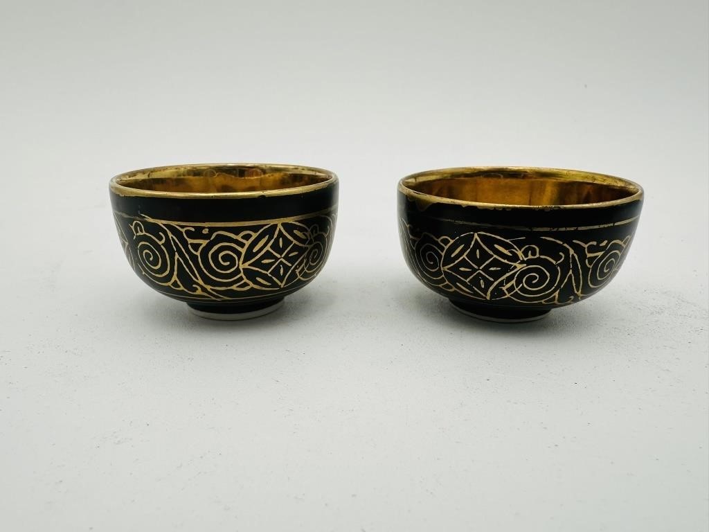 Ancient Chinese enamel bowls
