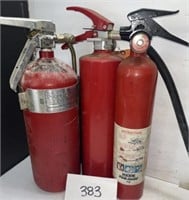 (3) Fire Extinguishers