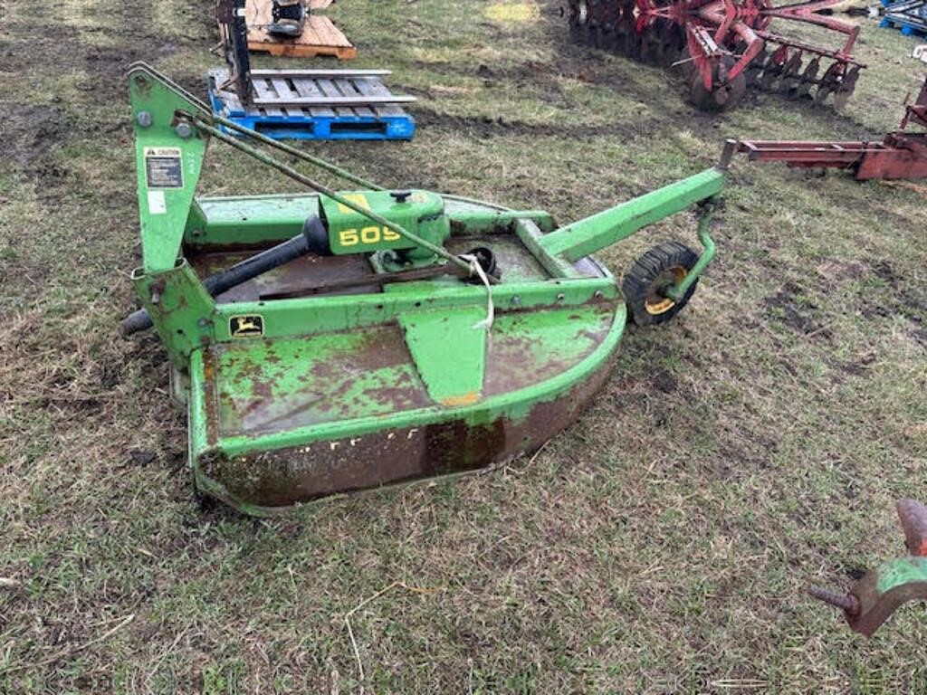 5 Speed, JD 509, 3pt Rough Cut Mower, Not used in