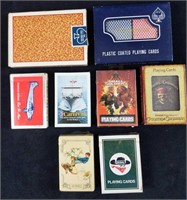 Eight Unique Playing Card Decks Disney Rockwell
