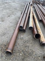 Steel pipe,6 pcs,6" D X 27'L