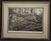 S&N Alan M. Hunt Watchful Rest Cheetah Print