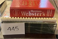 lot of vintage books - Webster dictionary & more