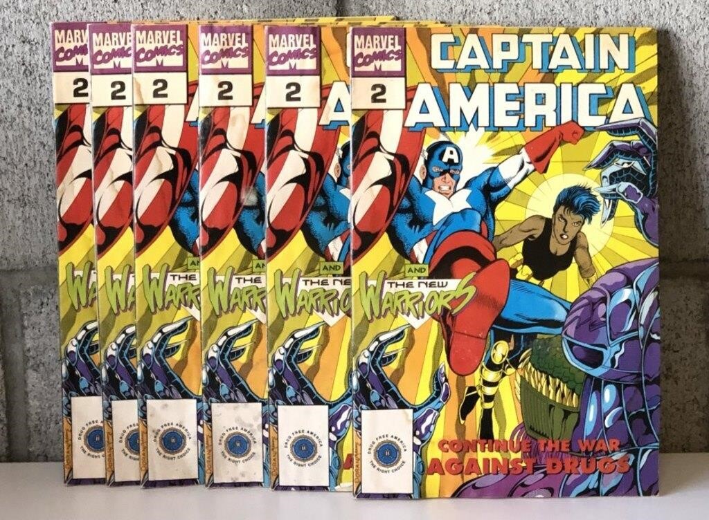 Captain America Comincs-6 the same