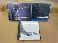 3- Eric Clapton Cd's