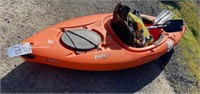 Lancer Kayak with 2 paddles & life vest