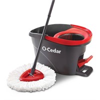 EasyWring Microfiber Spin Mop with Bucket