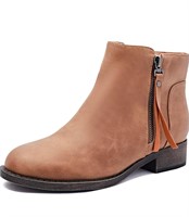 ($49) Veittes Women's Wide Width Ankle Boots