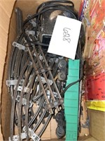 Lot of vintage ho scale railroad tracks and more