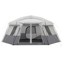Ozark 17'x15' Hexagon Cabin Tent  Sleeps 11