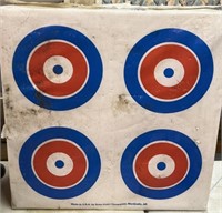 Drew form archery target