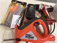 Black and decker firestorm drill and more