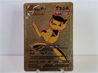 Pokemon Card Rare Gold Mew Vmax
