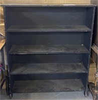 Vintage book shelf; 9x38x44