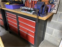 Craftsman Workbench with Bench Vise
