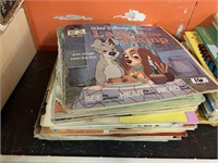 DISNEY SEE, HEAR, READ BOOKS WITH RECORDS