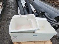 Utility Sinks, 2 pcs-18'X20' & 40'X24'