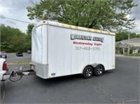United 8.5x16 Box Trailer, One of Our Auction