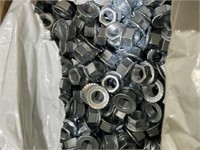 M10-1.25 serrated flange nuts approximately 2750