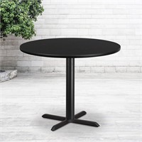 42 Black Table Top with 33x33 Base