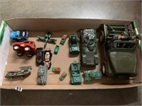 ACTION FIGURES AND VEHICLES