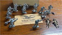 Lead Civil War Miniature Soldiers