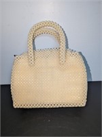 Vintage Faux Pearl Handbag