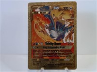 Pokemon Card Rare Gold Moltres & Zapdos Gx