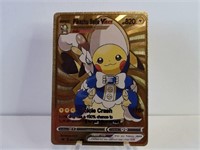 Pokemon Card Rare Gold Pikachu Belle Vmax