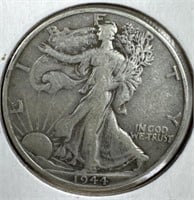 1944-D Silver Walking Liberty Half-Dollar